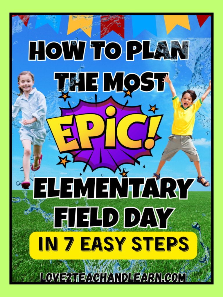 How to Plan the Most Epic Elementary Field Day in 7 Easy Steps!