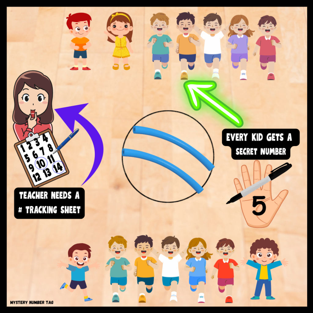 Mystery Number Tag - Love 2 Teach and Learn