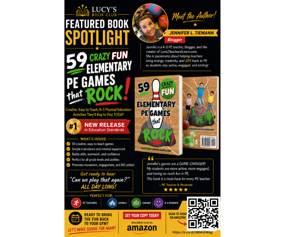 Spotlight Feature - 59 Crazy Fun Elementary PE Games - Love 2 Teach and Learn