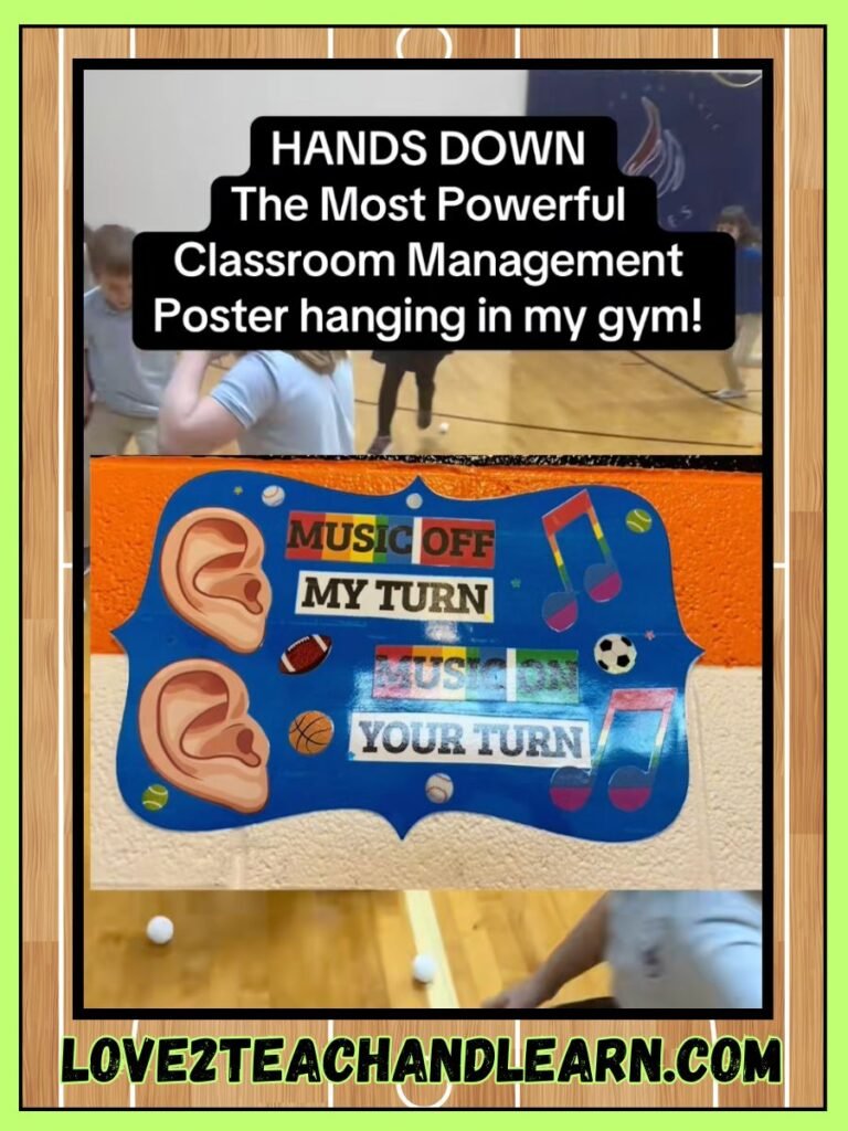 Powerful Classroom Management Poster - Love 2 Teach and Learn