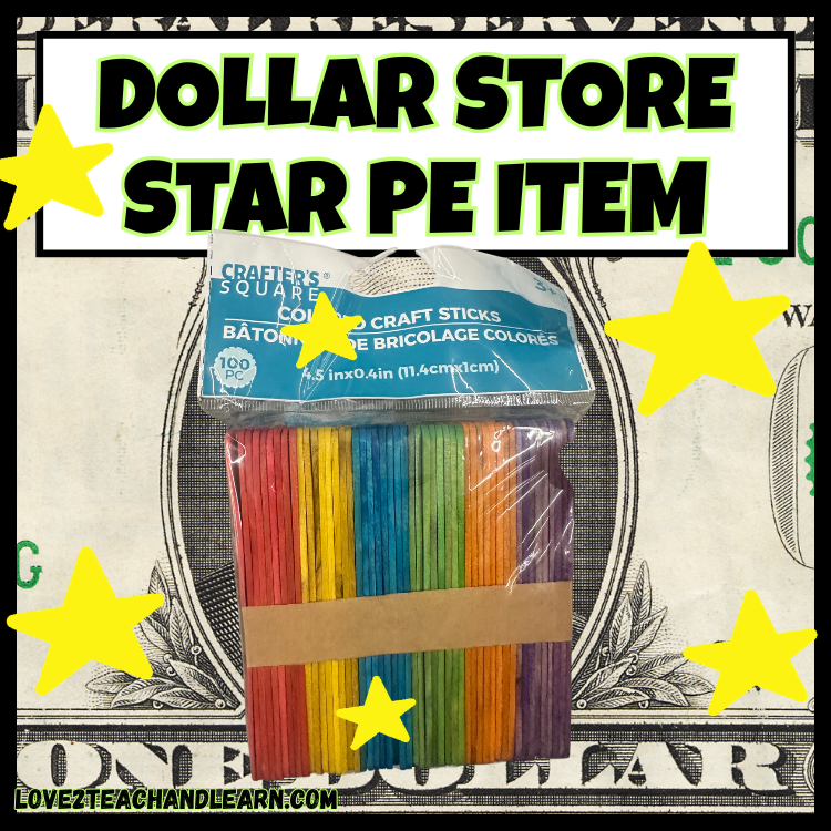 Dollar Store PE Item - Love 2 Teach and Learn