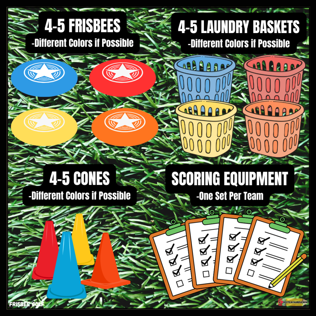 Frisbee Golf Equipment - Love 2 Teach and Learn