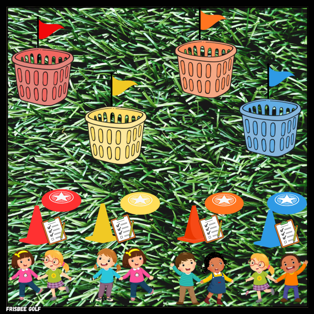 Frisbee Golf Game Set-Up: Love 2 Teach and Learn