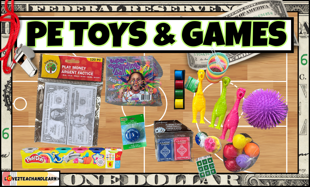 PE Toys and Games - Love 2 Teach and Learn
