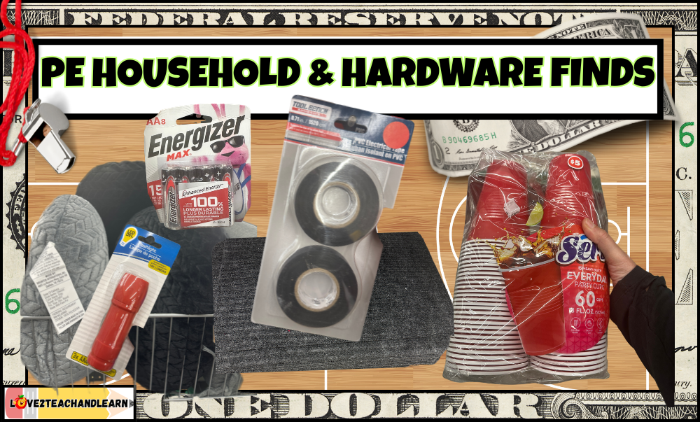 PE Household and Hardware Finds - Love 2 Teach and Learn