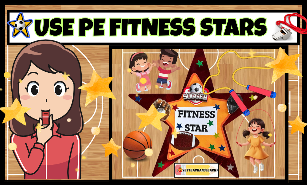 PE FITNESS STARS - Tag Game Tips - Love 2 Teach and Learn