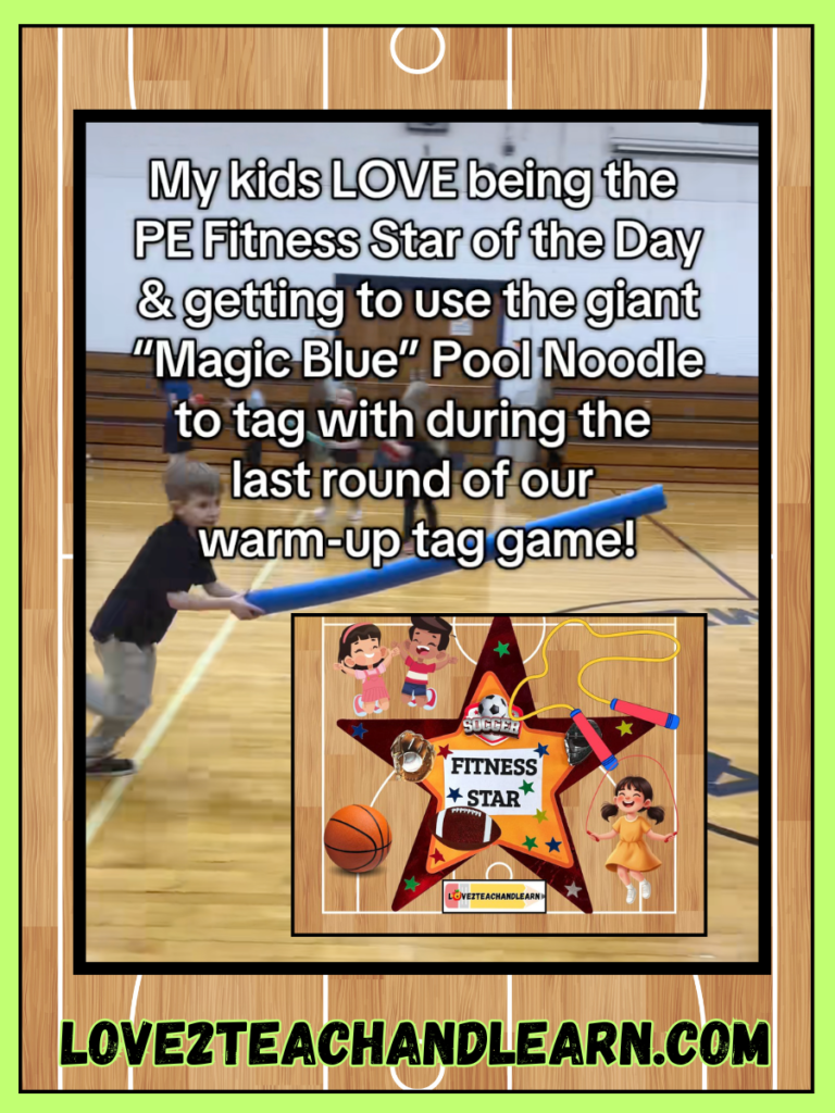 Why you should have fitness stars in PE Class - Love 2 Teach and Learn