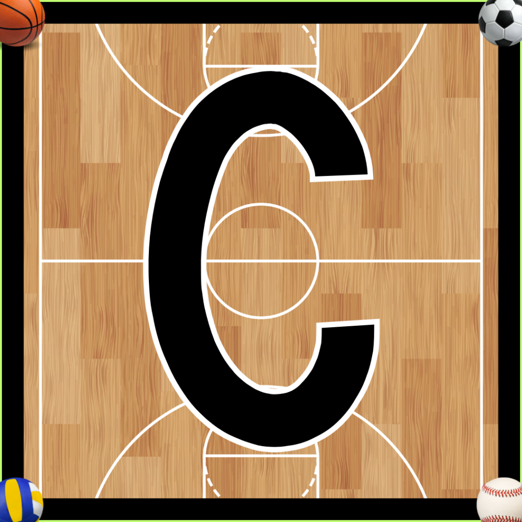 LETTER C - Fitness Vocabulary Words - Love 2 Teach and Learn