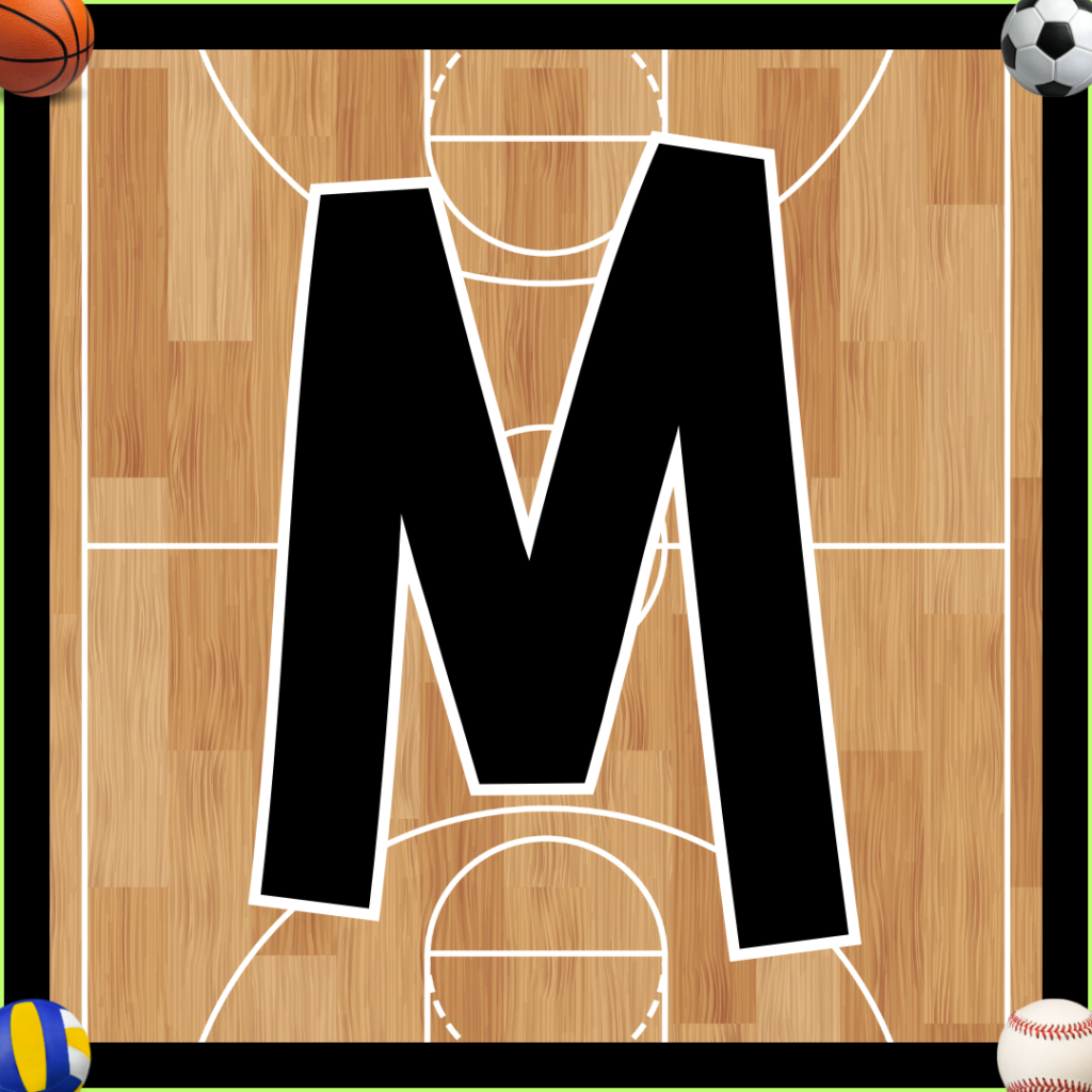 LETTER M - Fitness Vocabulary Words - Love 2 Teach and Learn