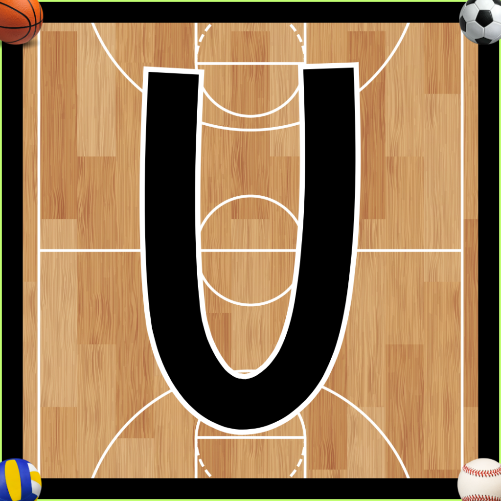 LETTER U - Fitness Vocabulary Words - Love 2 Teach and Learn