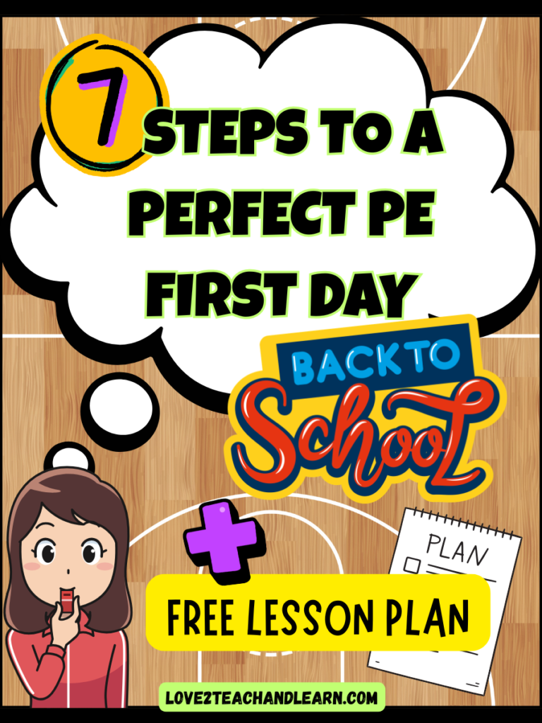 7 Steps to a Perfect PE First Day Back to School