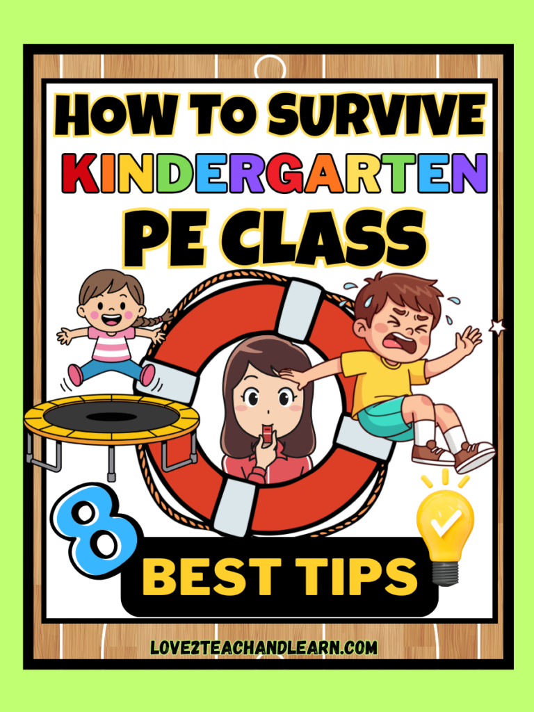 How to Easily Survive Kindergarten PE Class: 8 Best Tips