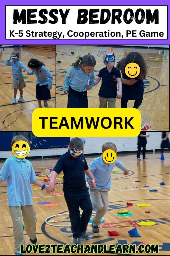Messy Bedroom - Teamwork and Cooperation Game - Love 2 Teach and Learn