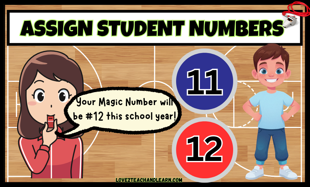Perfect PE First Day Lesson Plan -Assign Student Numbers - Love 2 Teach and Learn