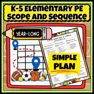 Elementary PE Scope and Sequence | K-5 Curriculum Year-Long Plan & Standards