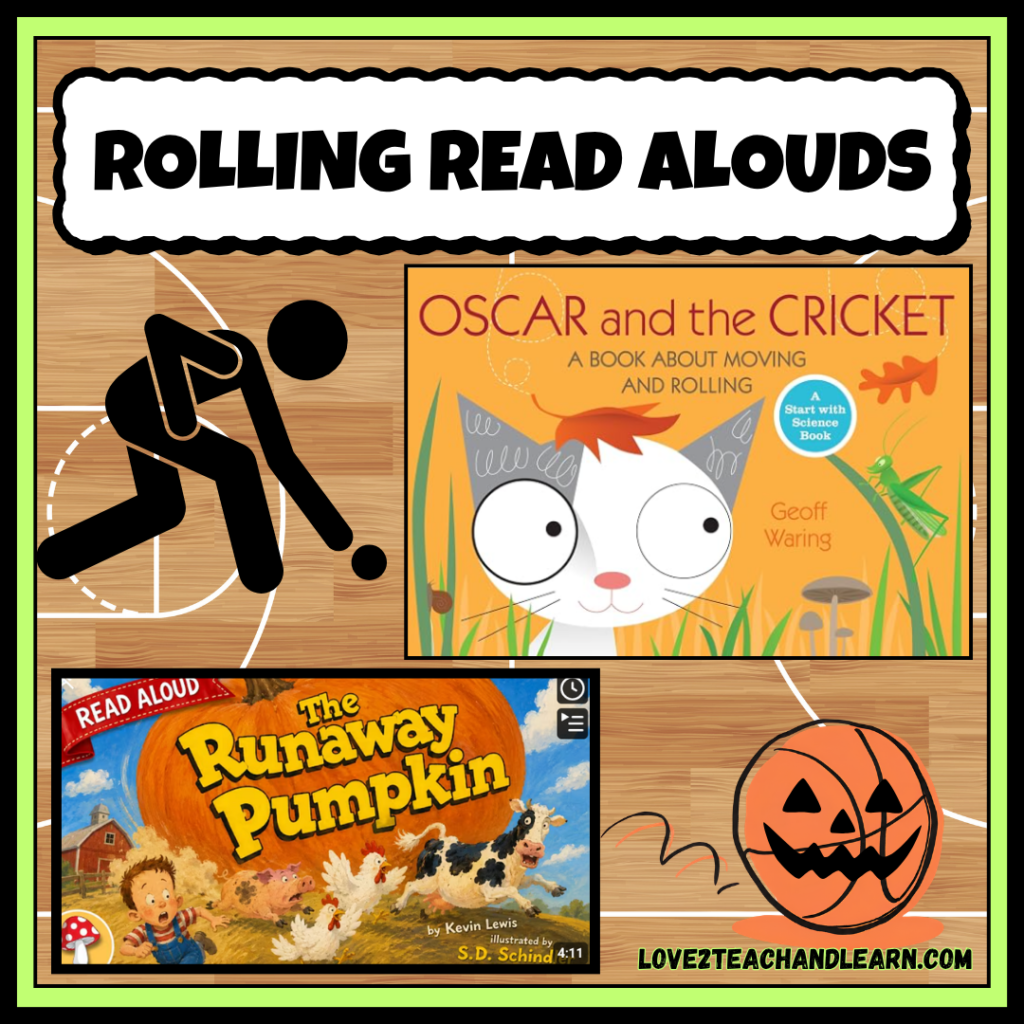 PE ROLLING Read Alouds - Love 2 Teach and Learn