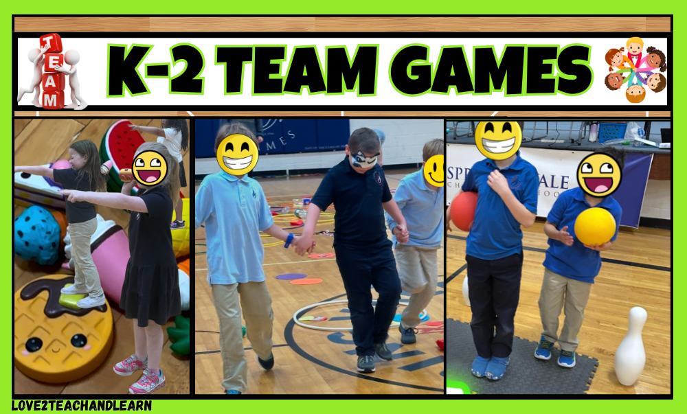COOPERATIVE TEAM: K-2 PE Games