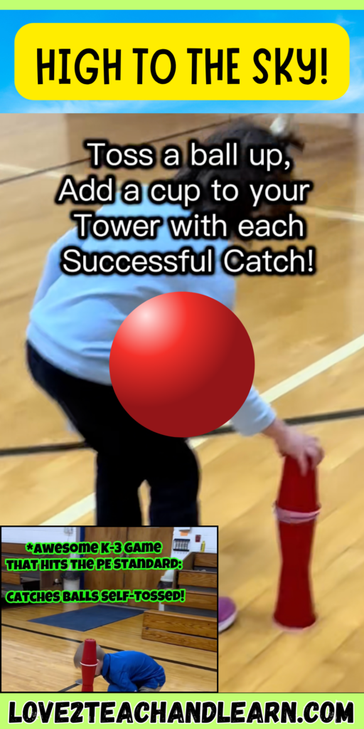 High to the Sky - Fun Self-Tossing Game - Love 2 Teach and Learn