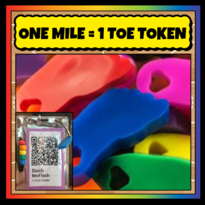 RAINBOW RUNNERS Toe Tokens - Love 2 Teach and Learn