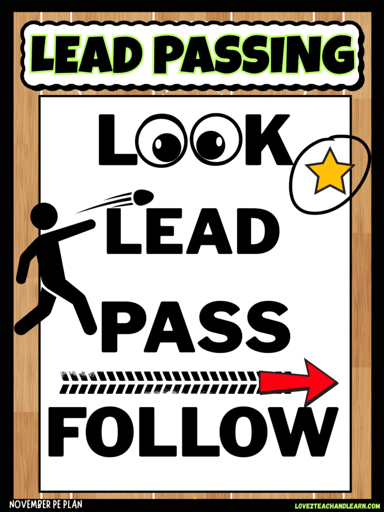LEAD PASSING CUE WORDS - Love 2 Teach and Learn